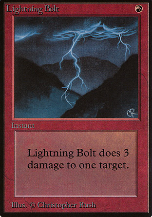 【ENG】《閃電擊/Lightning Bolt》[第一版增刷]〔NM〕