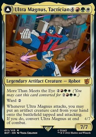 【ENG】《睿智軍士馬格斯/Ultra Magnus, Tactician》[變形金剛]