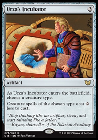 【ENG】《克撒的撫育設備/Urza's Incubator》[指揮官2015]