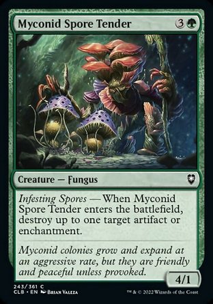 【ENG】《護孢蕈人/Myconid Spore Tender》[指揮官傳奇：爭戰柏德之門]