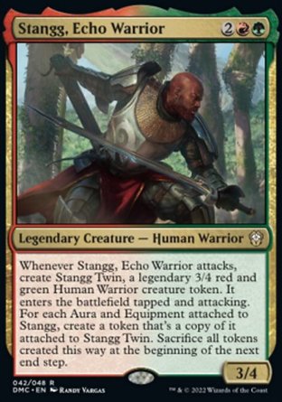 【ENG】《回響戰士史坦格/Stangg, Echo Warrior》[眾志成城指揮官]