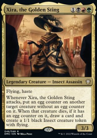 【ENG】《金尾刺曦拉/Xira, the Golden Sting》[眾志成城指揮官]