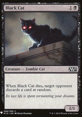 【ENG】《黑貓/Black Cat》[神秘補充包]