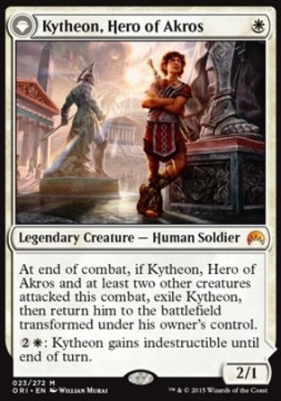 【ENG】《阿喀洛斯英雄庫忒昂/Kytheon, Hero of Akros》[魔法風雲會：起源 ]