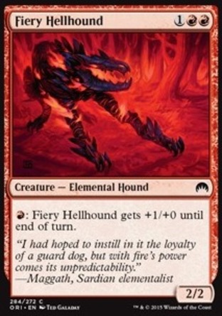 【ENG】《火熱地獄犬/Fiery Hellhound》[魔法風雲會：起源]