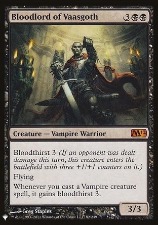 【ENG】《法茲各血領/Bloodlord of Vaasgoth》[The List]