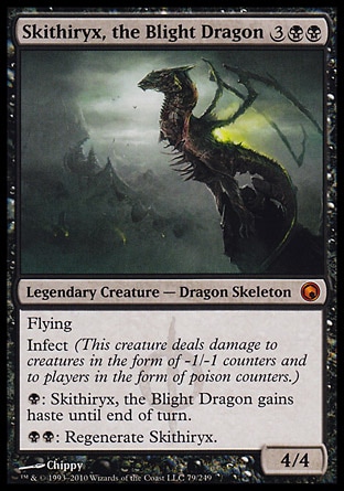 【ENG】《枯萎巨龍極茲銳/Skithiryx, the Blight Dragon》[秘羅地創痕]