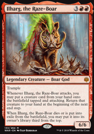 【ENG】《蠻野豬神衣哈格/Ilharg, the Raze-Boar》[火花之戰]